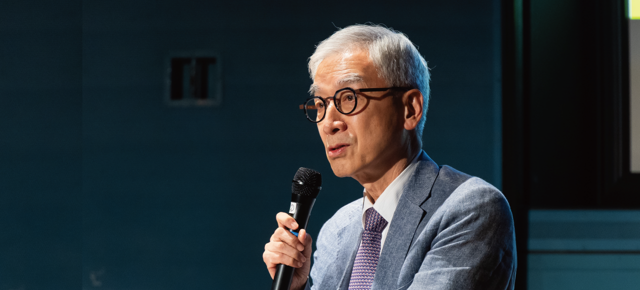 写真１：トークイベント／白永瑞（ペク・ヨンソ）氏「実践的課題としての東アジア」 