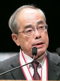 学術研究賞受賞者によるスピーチ画像